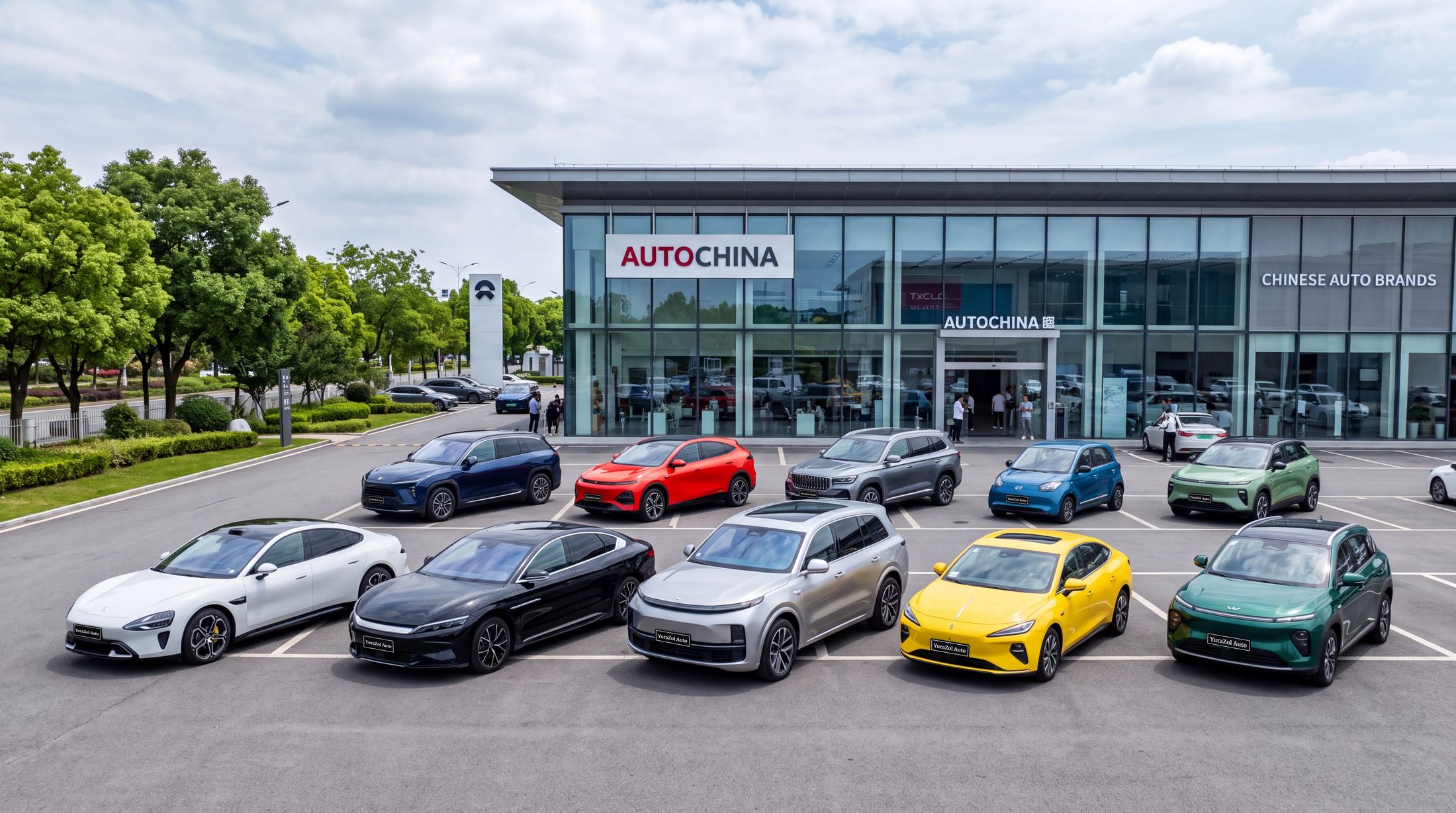 Автомобили из Китая с номерами YuraZol Auto